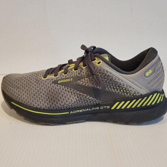 Brooks Adrenaline GTS 22 1103661D068 Gray Nightlife Men's Running Shoes Size 8 D - Picture 9 of 15